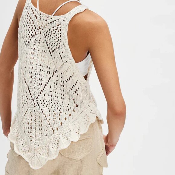 FREE PEOPLE SEA SONG TANK - Picture 4 of 4